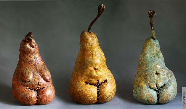«Великий Пост», папье-маше, высота 55-65 см, contemporary sculpture by Larisa Churkina..