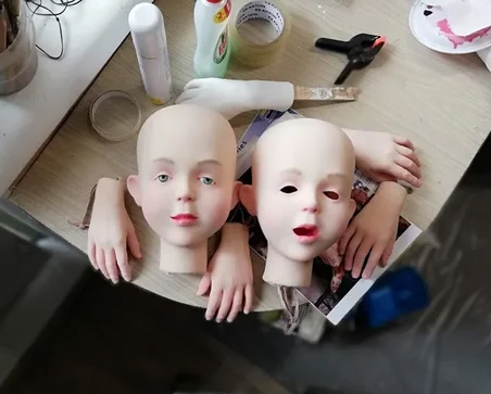Голова и руки Сережи Каренина из силикона. Сережа, МХТ им. А.П. Чехова